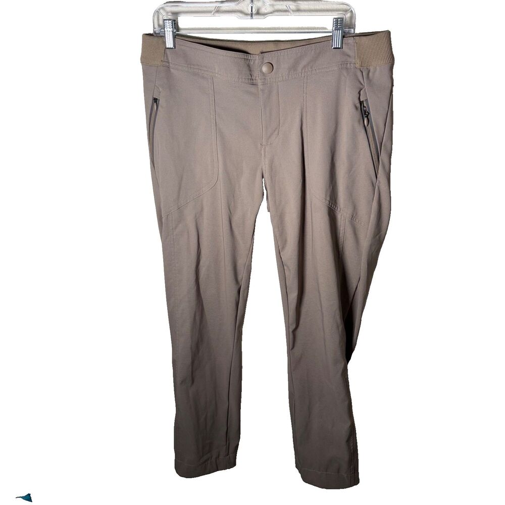 Columbia Pants Women's Large Omni-Shield Skinny Pull On Beige Outdoor